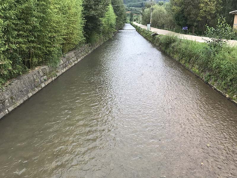 牧羊河入庫河道綜合整治工程區(qū)-水利施工